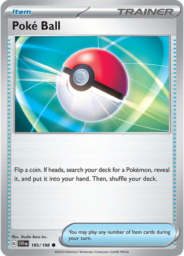 Poke Ball (185/198) [Scarlet &amp; Violet: Base Set] 