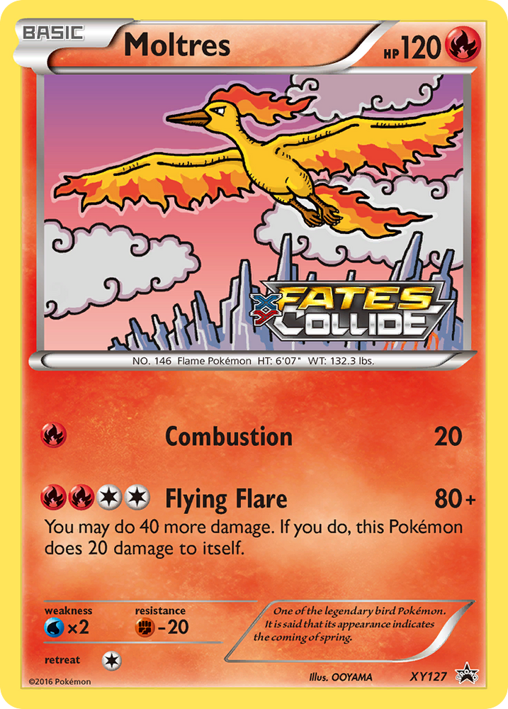 Moltres (XY127) [XY: Black Star Promos] 