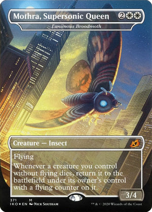 Luminous Broodmoth - Mothra, Supersonic Queen (Godzilla Series) [Ikoria: Lair of Behemoths] 