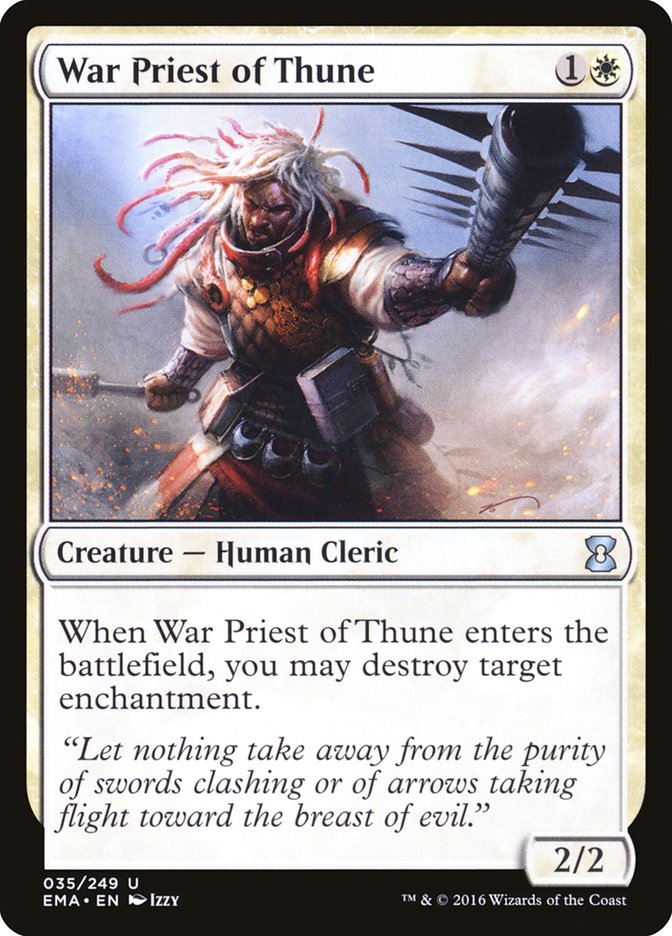 War Priest of Thune [Eternal Masters] 