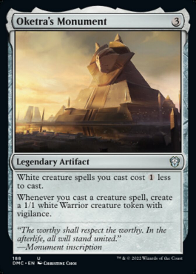 Oketra's Monument [Dominaria United Commander] 