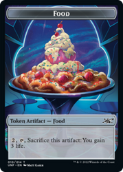 Zombie Employee // Food (010) Double-Sided Token [Unfinity Tokens] 