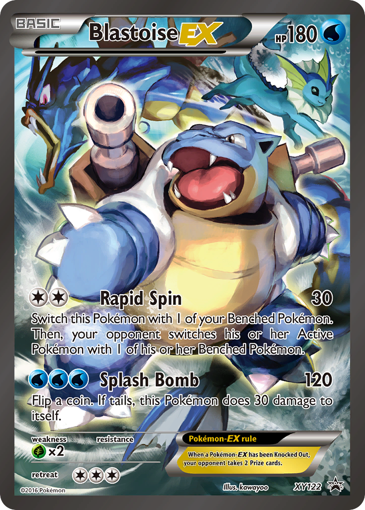 Blastoise EX (XY122) [XY: Black Star Promos] 