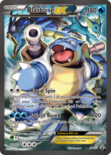 Blastoise EX (XY122) [XY: Black Star Promos] 