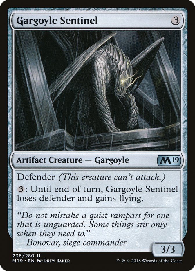 Gargoyle Sentinel [Core Set 2019]