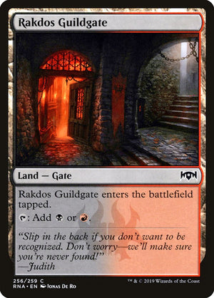 Rakdos Guildgate (256/259) [Ravnica Allegiance] 