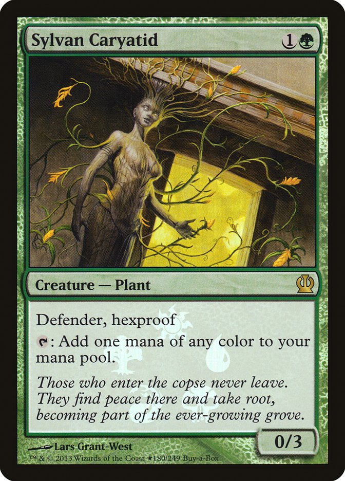 Sylvan Caryatid (Buy-A-Box) [Theros Promos] 