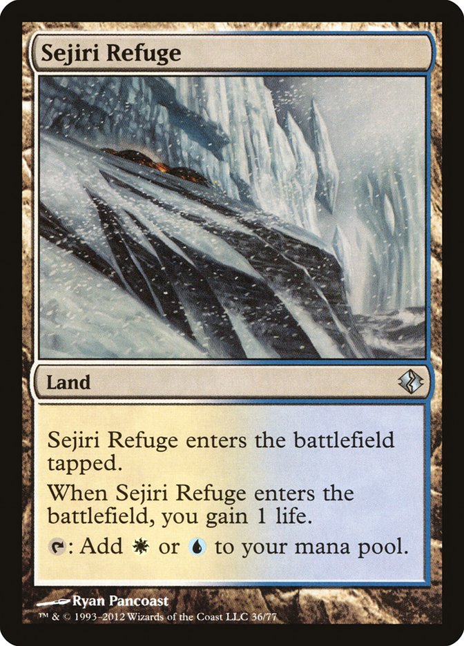 Sejiri Refuge [Duel Decks: Venser vs. Koth] 