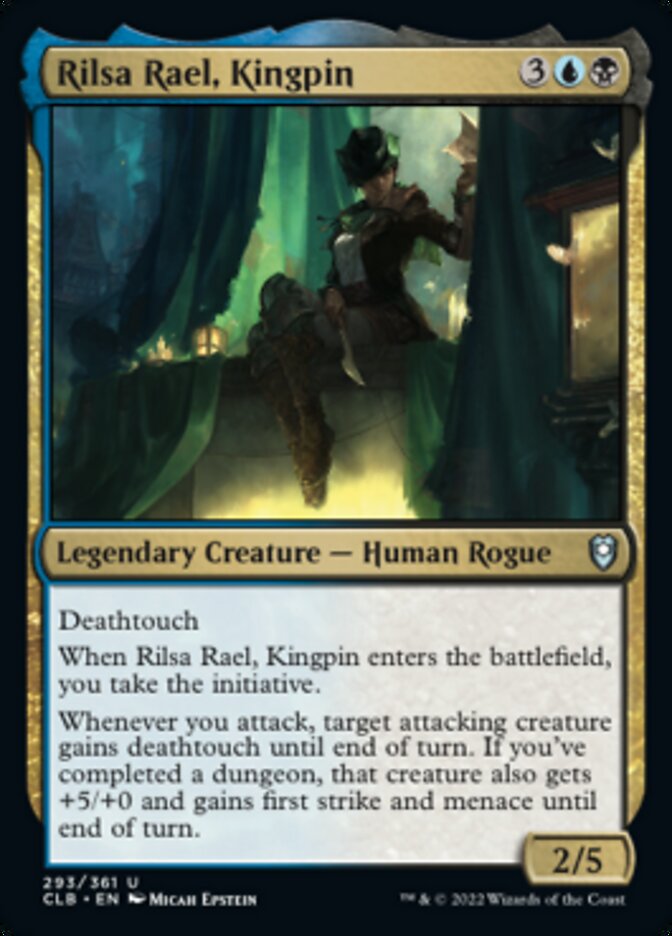 Rilsa Rael, Kingpin [Commander Legends: Battle for Baldur's Gate] 