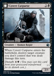 Covert Cutpurse // Covetous Geist [Innistrad: Midnight Hunt] 