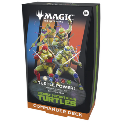 MTG Teenage Mutant Ninja Turtles Commander Deck Turtle Power (disponible 2026-02-27)