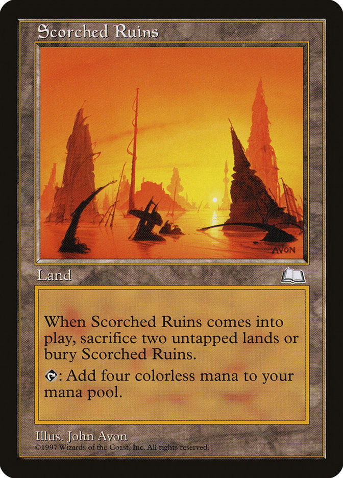 Scorched Ruins [Weatherlight] 