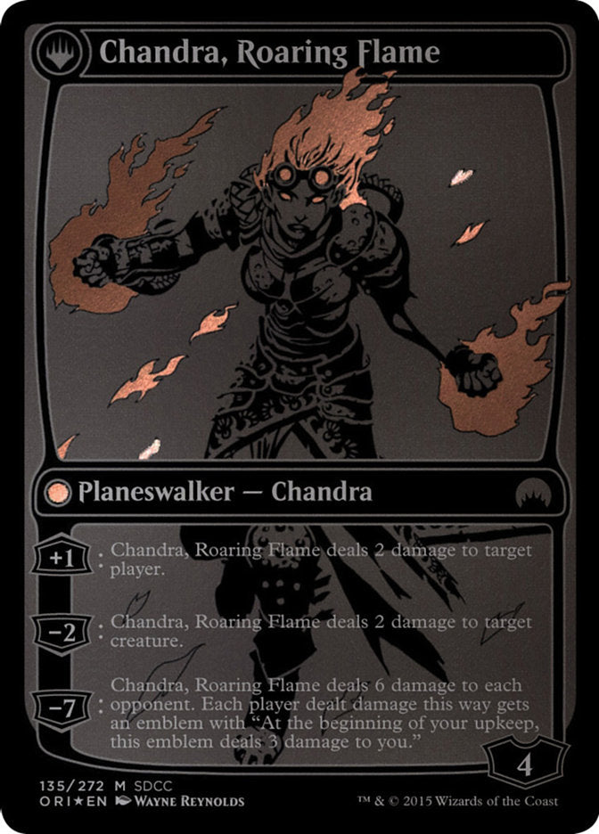 Chandra, Fire of Kaladesh // Chandra, Roaring Flame [San Diego Comic-Con 2015] 