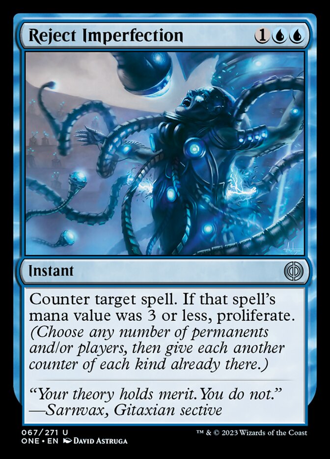 Reject Imperfection [Phyrexia: All Will Be One] 