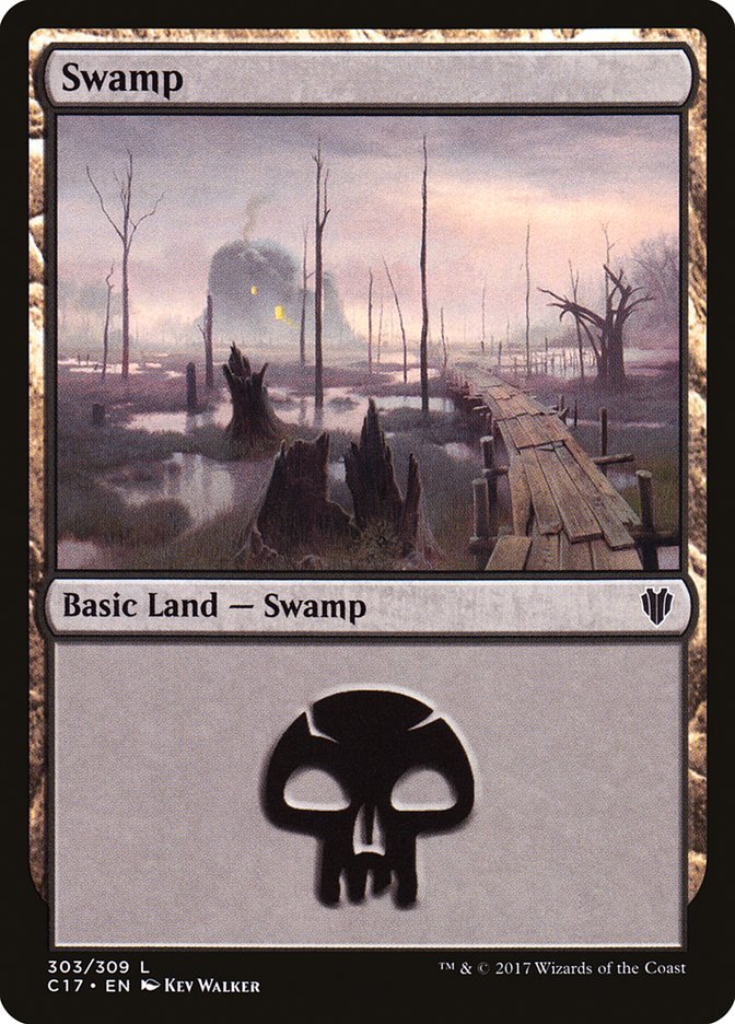 Swamp (303) [Commander 2017] 