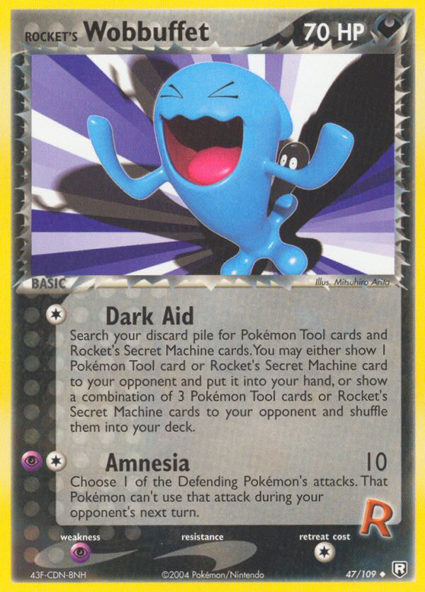 Rocket's Wobbuffet (47/109) [EX: Team Rocket Returns] 