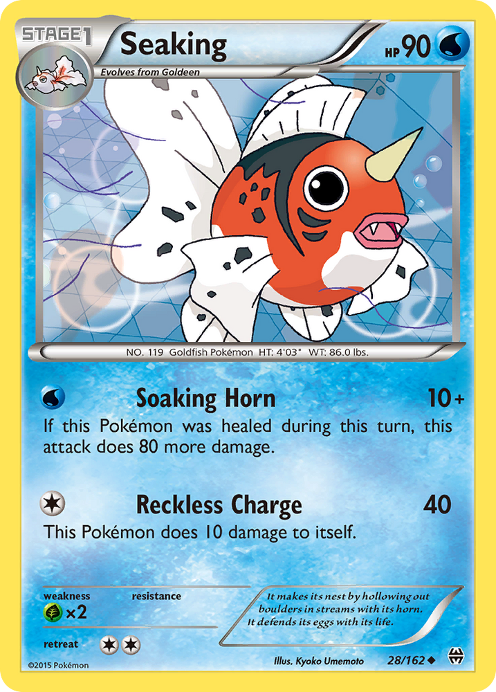 Seaking (28/162) [XY: BREAKthrough] 