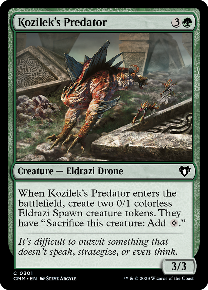 Kozilek's Predator [Commander Masters] 