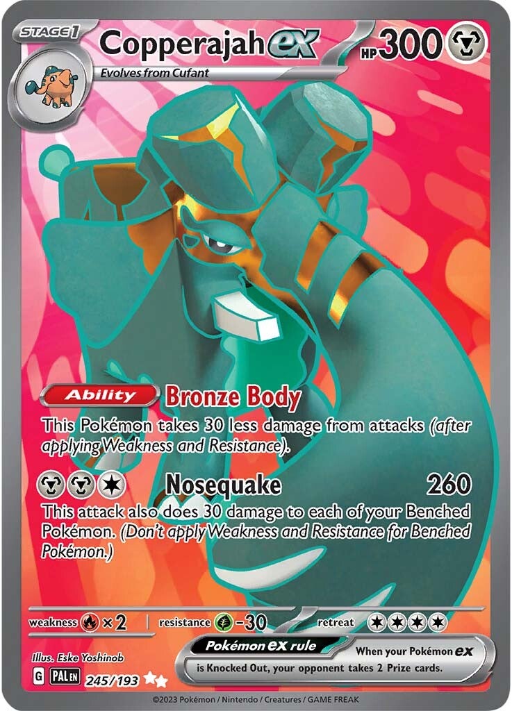 Copperajah ex (245/193) [Scarlet & Violet: Paldea Evolved] 