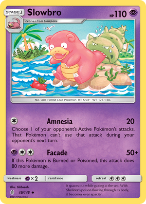 Slowbro (49/145) [Sun &amp; Moon: Guardians Rising] 