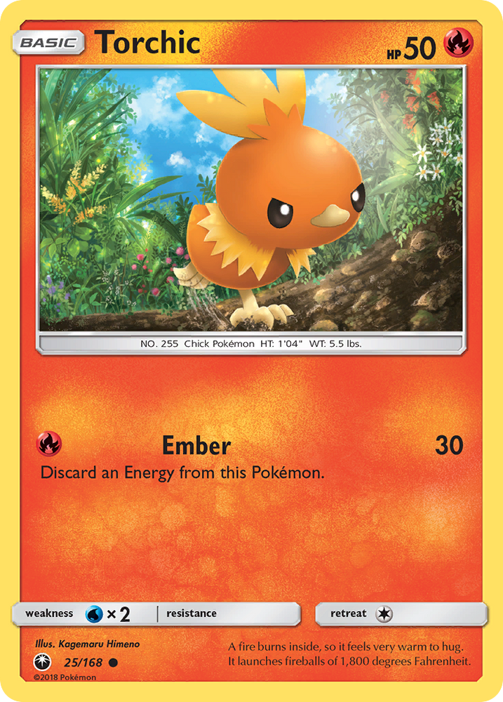 Torchic (25/168) [Sun &amp; Moon: Celestial Storm] 