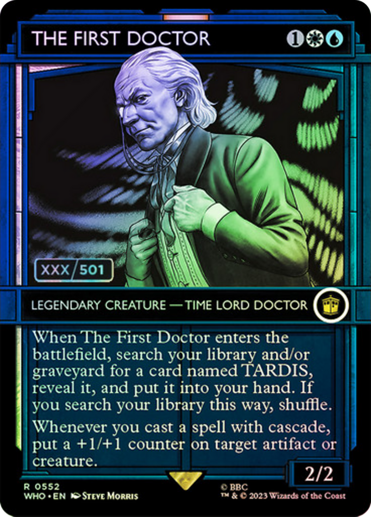 The First Doctor (Serial Numbered) [Doctor Who] 