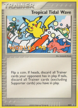 Tropical Tidal Wave (027) [Nintendo: Black Star Promos] 