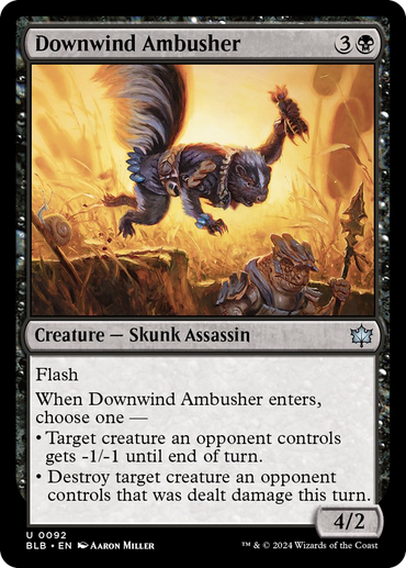 Downwind Ambusher [Bloomburrow]