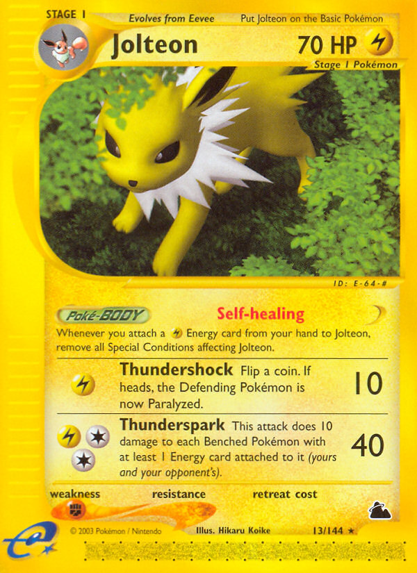 Jolteon (13/144) [Skyridge] 