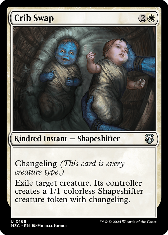 Crib Swap (Ripple Foil) [Modern Horizons 3 Commander]