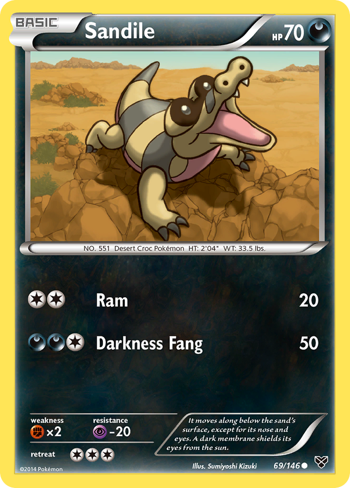 Sandile (69/146) [XY: Base Set] 