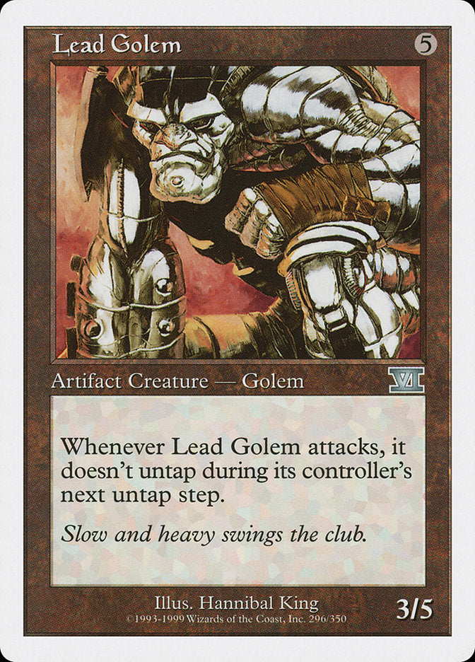 Lead Golem [Classic Sixth Edition] 