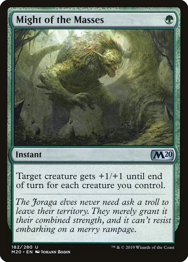 Might of the Masses [Core Set 2020] 