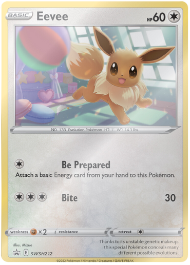 Eevee (SWSH212) [Sword & Shield: Black Star Promos]