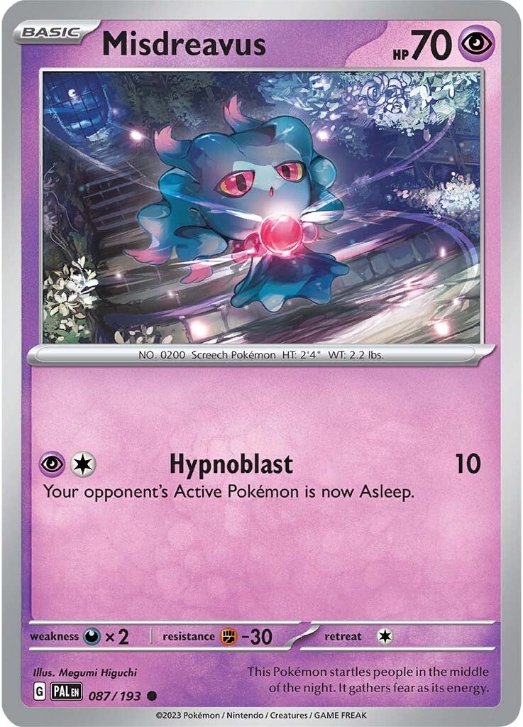 Misdreavus (087/193) [Scarlet & Violet: Paldea Evolved] 