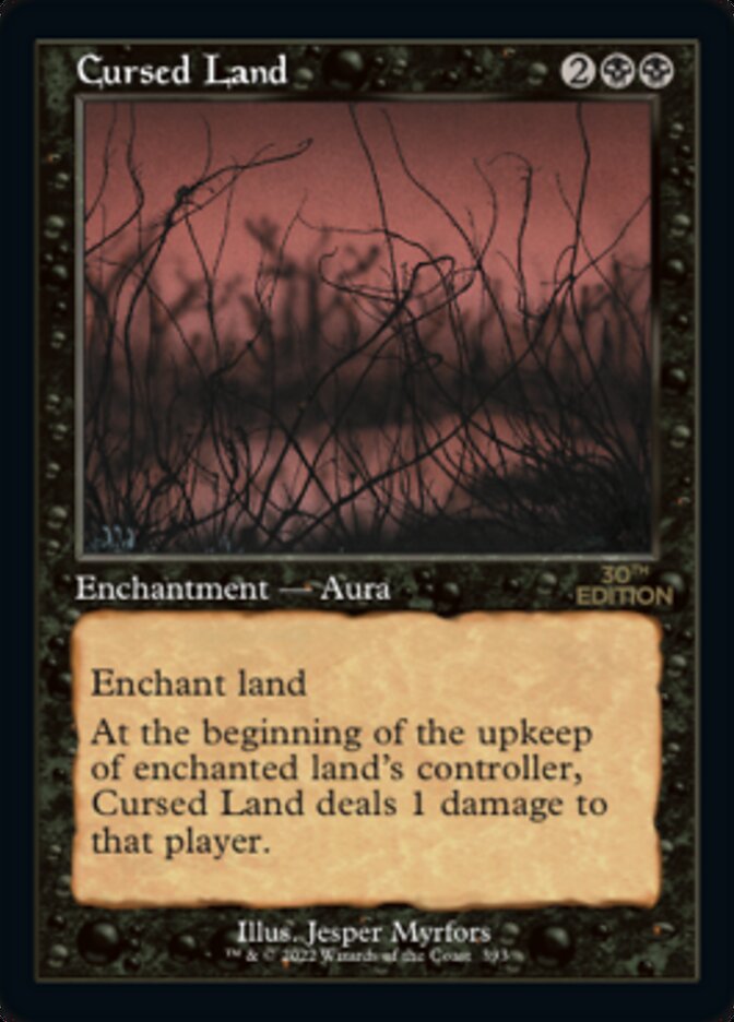 Cursed Land (Retro) [30th Anniversary Edition] 