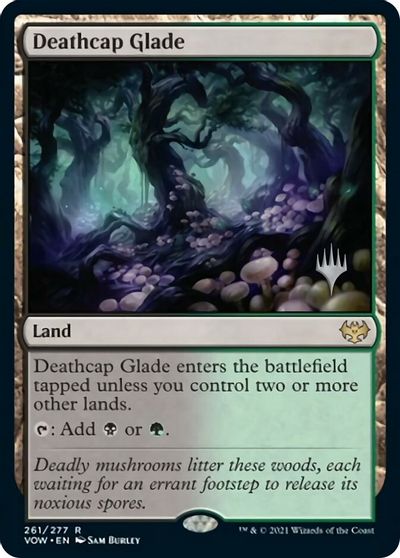 Deathcap Glade (Promo Pack) [Innistrad: Crimson Vow Promos] 