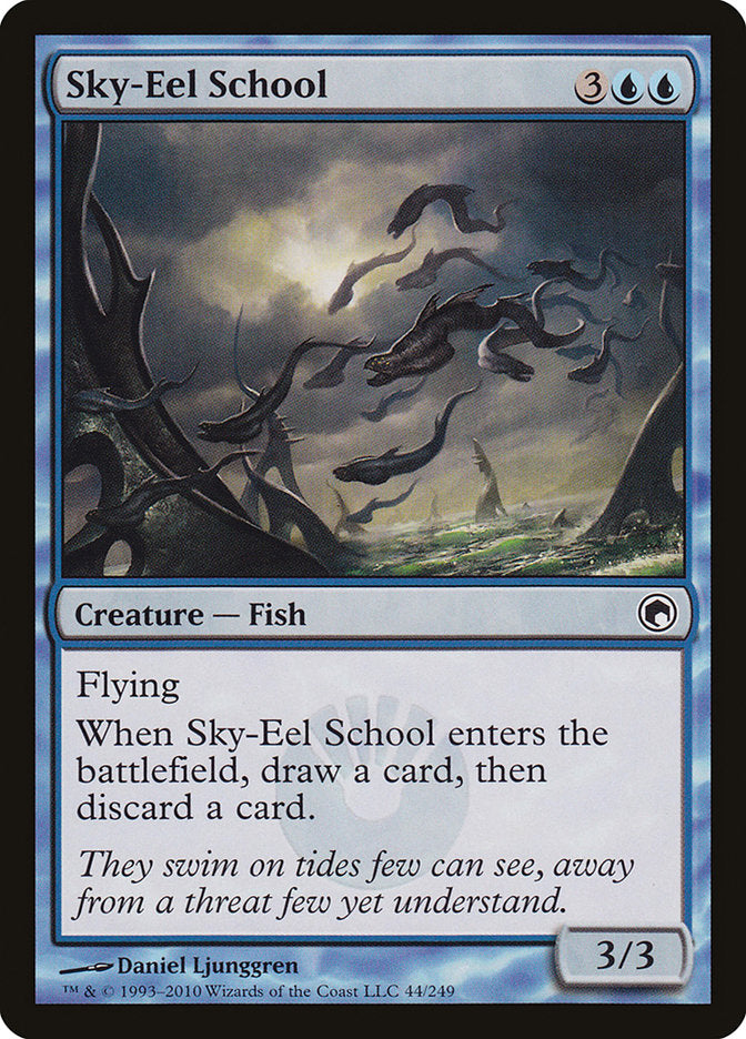 Sky-Eel School [Scars of Mirrodin] 