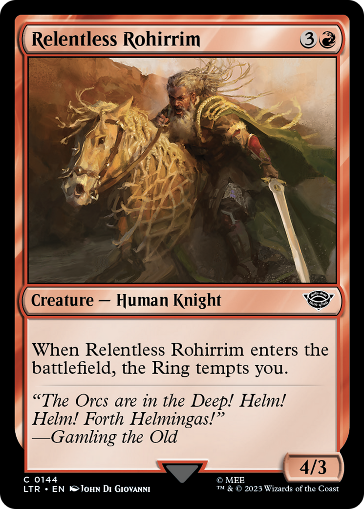 Relentless Rohirrim [The Lord of the Rings: Tales of Middle-Earth] 