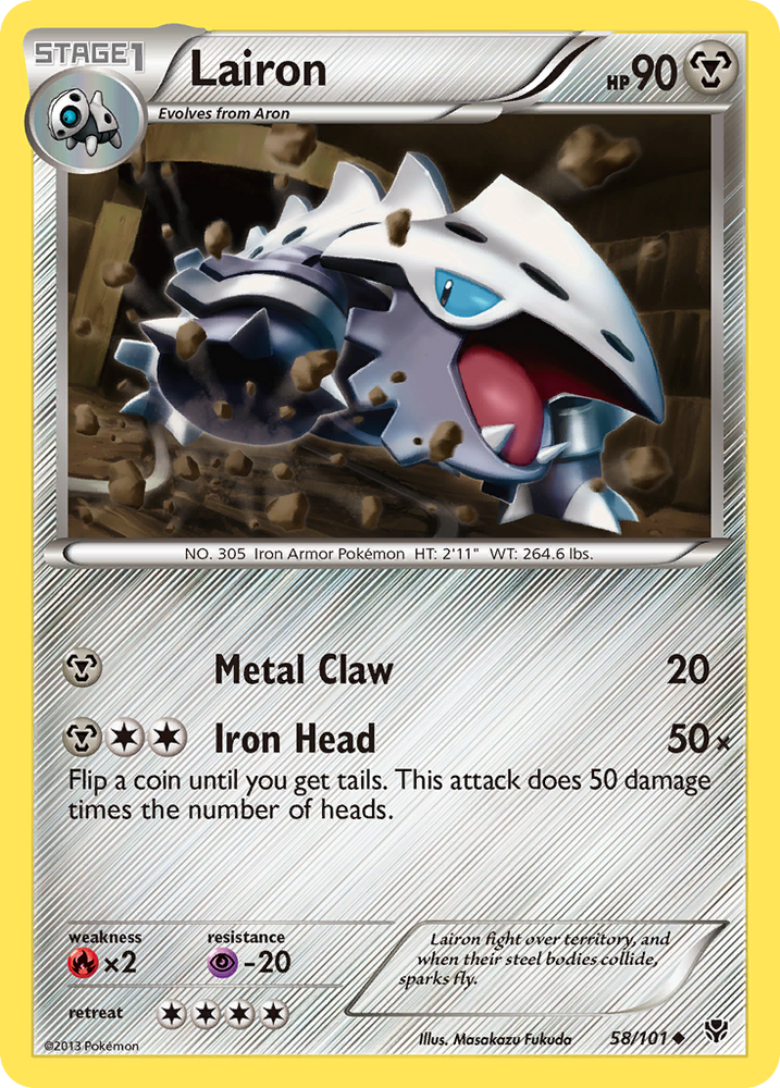 Lairon (58/101) [Black &amp; White: Plasma Blast] 