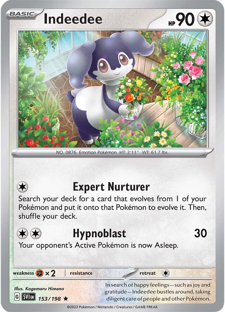 Indeedee (153/198) [Scarlet & Violet: Base Set] 