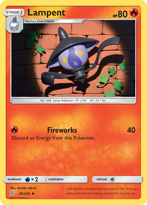 Lampent (29/236) [Sun &amp; Moon: Unified Minds] 