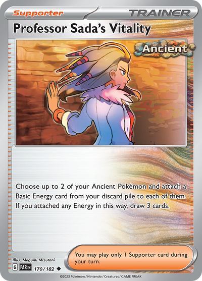 Professor Sada's Vitality (170/182) [Scarlet &amp; Violet: Paradox Rift] 