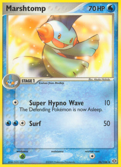 Marshtomp (36/106) [EX: Emerald] 