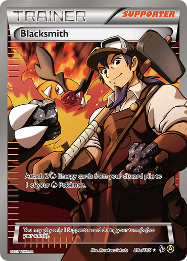 Blacksmith (88a/106) [Alternate Art Promos]