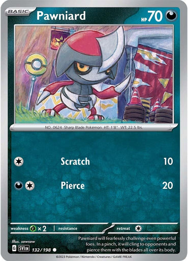 Pawniard (132/198) [Scarlet &amp; Violet: Base Set]