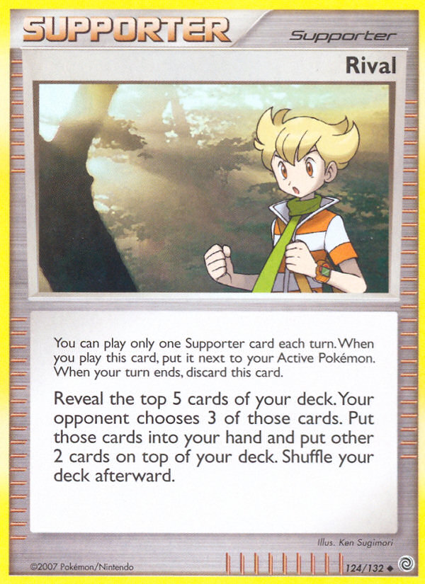 Rival (124/132) [Diamond &amp; Pearl: Secret Wonders] 