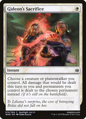 Gideon's Sacrifice [War of the Spark] 