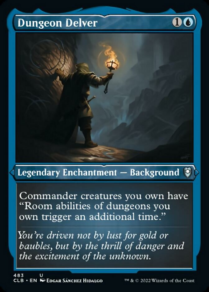 Dungeon Delver (Foil Etched) [Commander Legends: Battle for Baldur's Gate] 