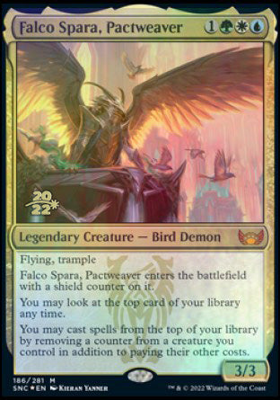 Falco Spara, Pactweaver [Streets of New Capenna Prerelease Promos] 